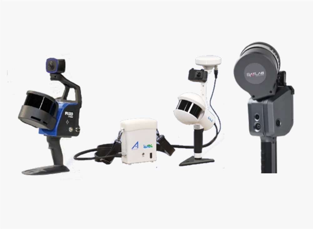 携帯型3Dレーザースキャナ